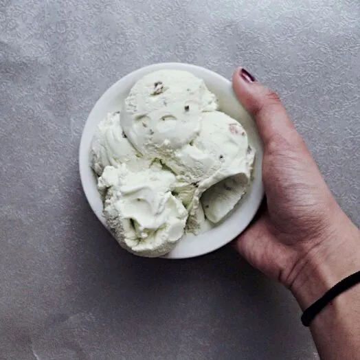 Pistachio Ice cream ❤ #Ice Cream #photography|Patricia Infanteさん