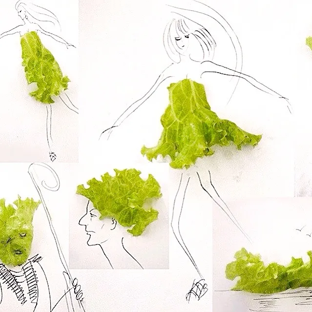 Salad with arts|hannah.tumblrさん