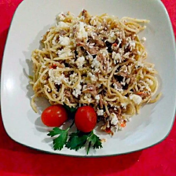 Spicy Tuna Aglio Olio|ibby lerrickさん