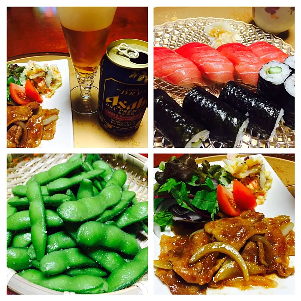 ひとりご飯🍣？晩酌🍺？😋|ｋｚｓｙｋさん