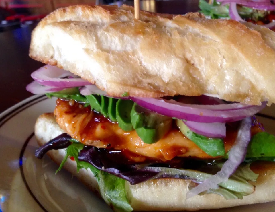 Grilled Chicken Jack Fire Baguette|peggy waldonさん