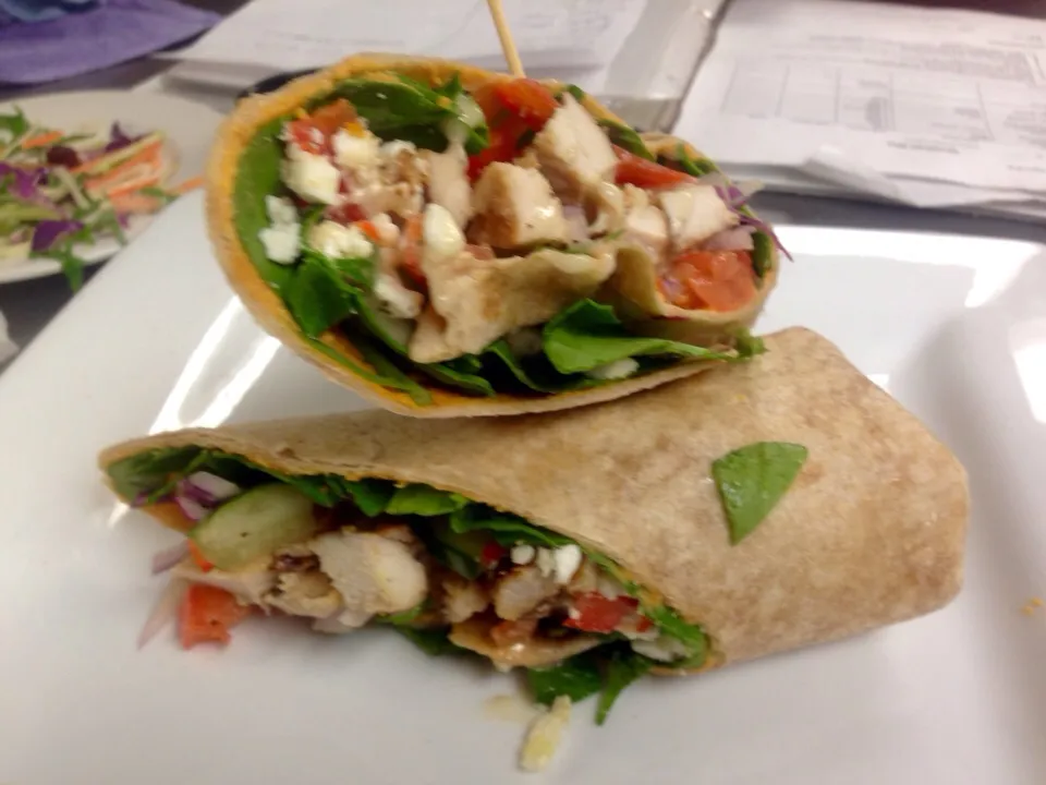 Greek Chicken Wrap|peggy waldonさん