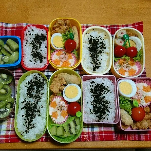 8/6(木)の四人弁当🍱|ふみぃさん