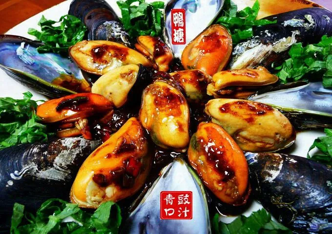 豉汁青口。。。mussels in black bean sauce 1|steven z.y.さん