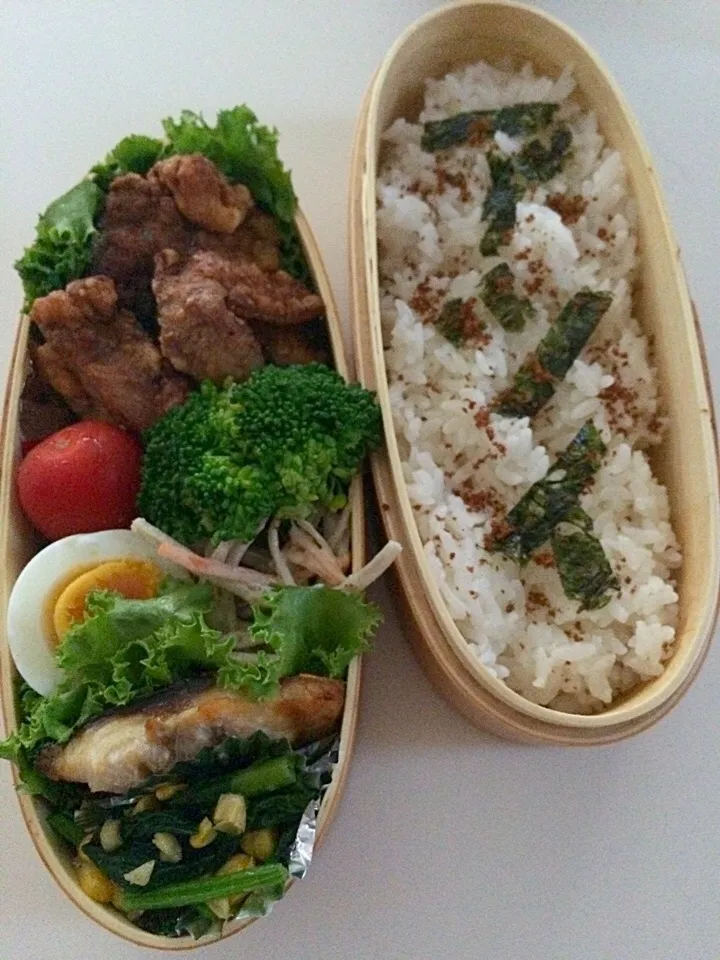 Snapdishの料理写真:旦那さんお弁当|バクダンさん