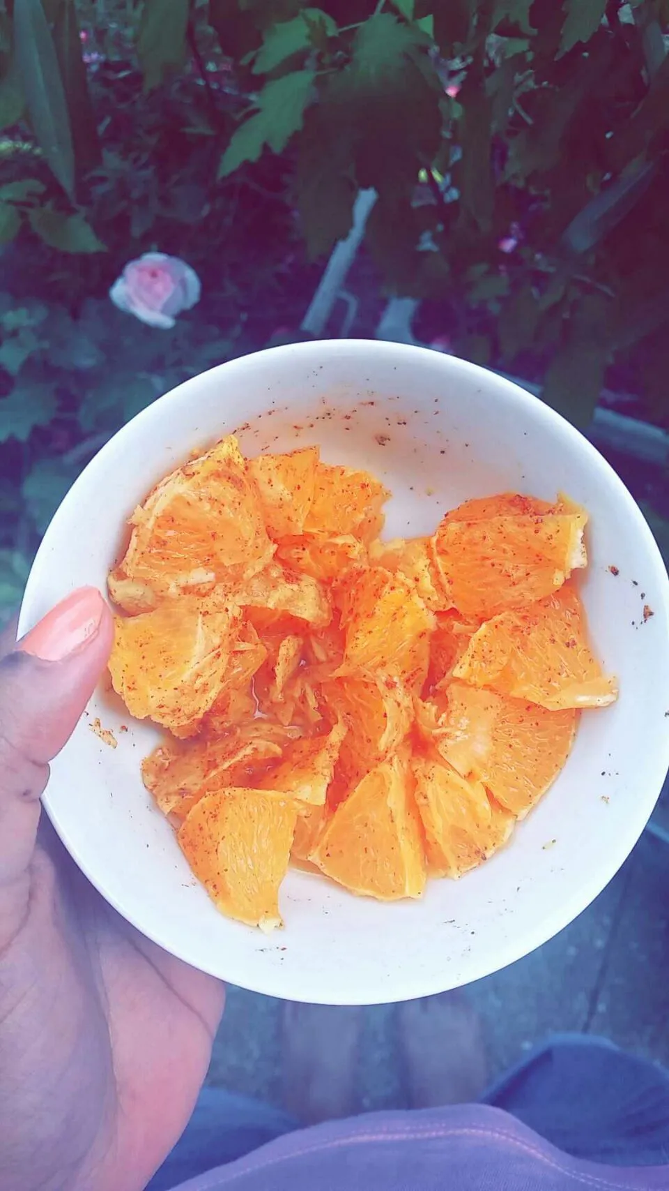 #snack - orange and cinnamon ♡|Mélissaさん