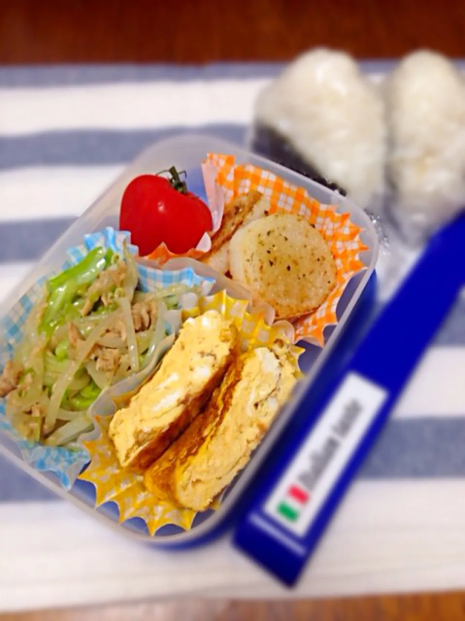 Snapdishの料理写真:旦那さん弁当 2015.8.6|churaromaさん