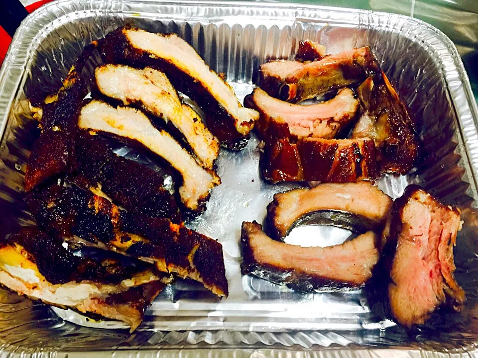 20 hr sous vide baby back pork ribs ( Texas chipotle & Char siu )|Humberto f. gonzalezさん