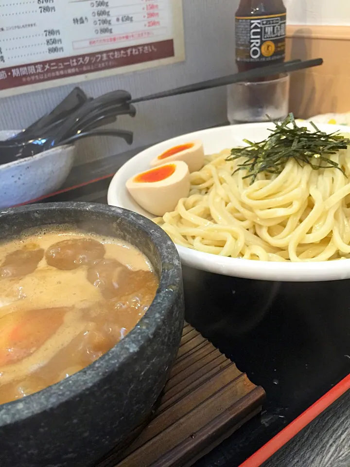 丸和つけ麺(◍•ڡ•◍)❤味玉|いつみさん