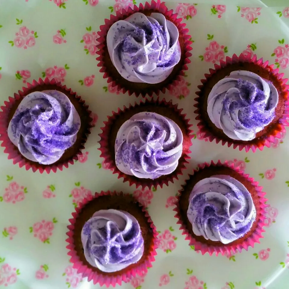 Lavender Fairy Cupcakes|Juneさん