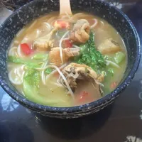 Snapdishの料理写真:Chicken noodles|Shirleyさん