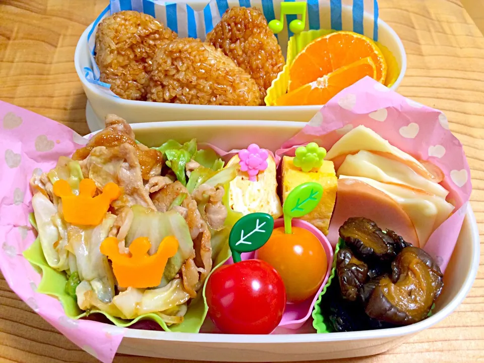 野菜炒めお弁当♪|たるとさん