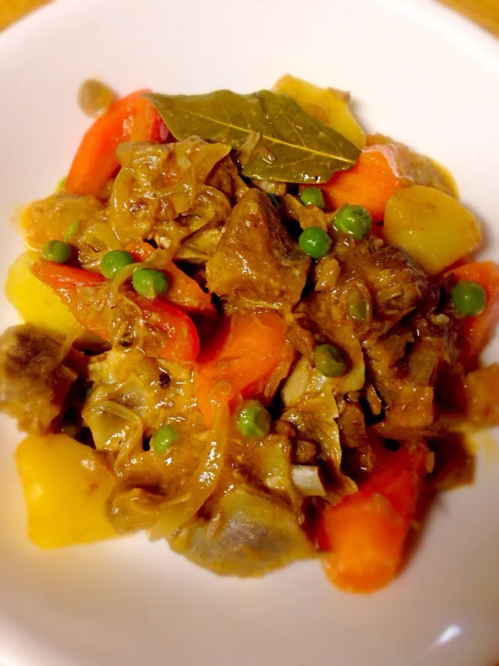 Filipino Spicy Goat Stew|elen aquisapさん