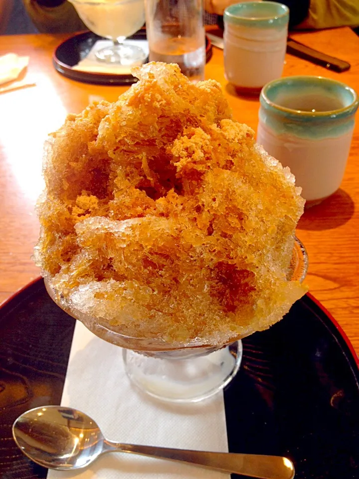 浅草うまいもん あづま
氷豆かん 黒糖みつ＆きなこ、うまい！♪( ´▽｀)|秋山知隆さん