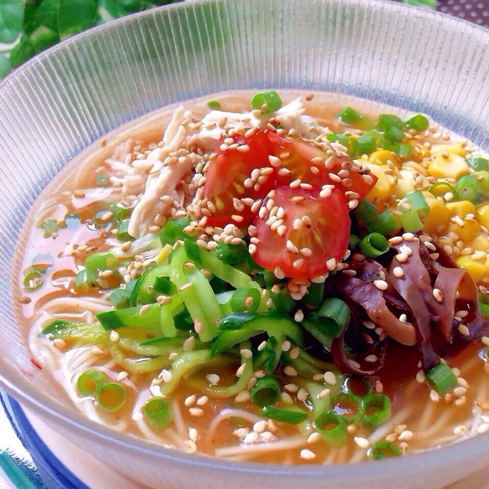 我が家おすすめ♡冷麺風スープdeぶっかけ素麺|優雨【ゆぅ】@ HMH所属さん