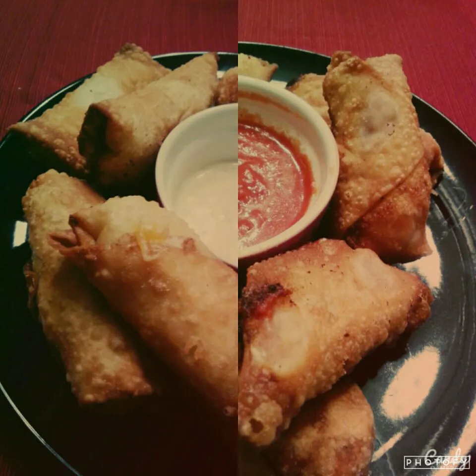 Loaded Baked Potato & Pepperoni Pizza Egg Rolls|Courtney Alizabet Riess Handelさん