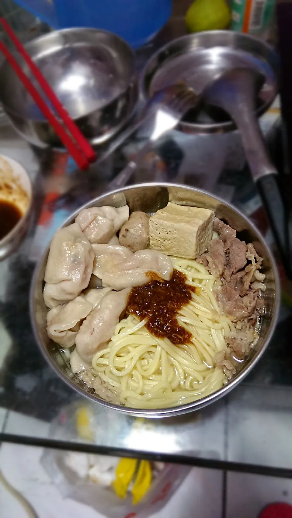 香菇貢丸羊肉炸醬麵|馨食在，甜窩心⭐さん