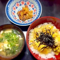 Snapdishの料理写真:おうち晩ご飯✻°•|ほうれんmamaさん