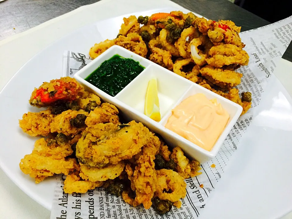 Fried Calamari & Mussles|Milka Papricaさん