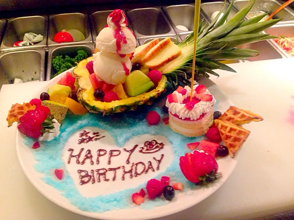 Wendy's Birthday Platter🐇🎂|Atsuko Wendyさん