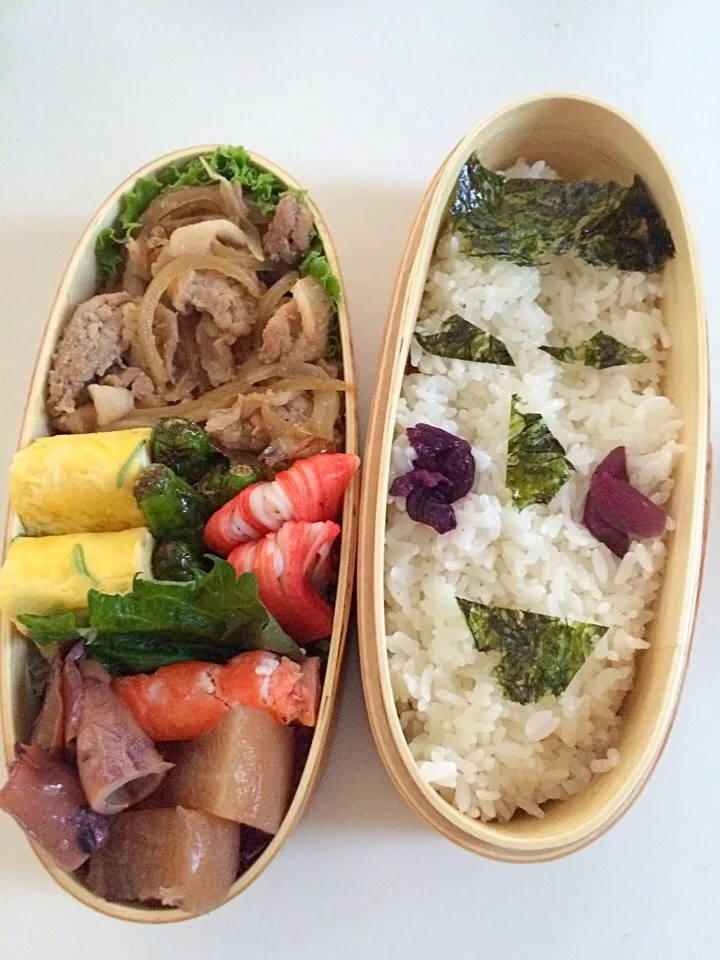 Snapdishの料理写真:旦那さんお弁当|バクダンさん