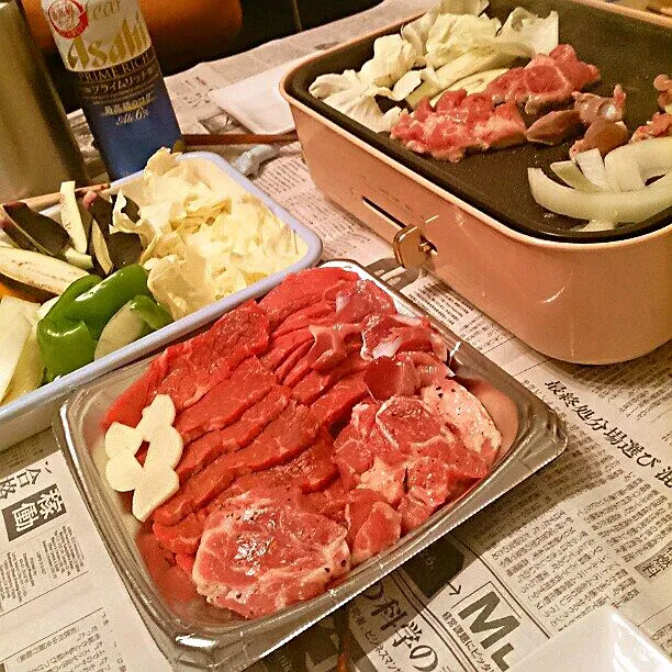 昨日の夜はお家で焼き肉～♪|Reikoさん