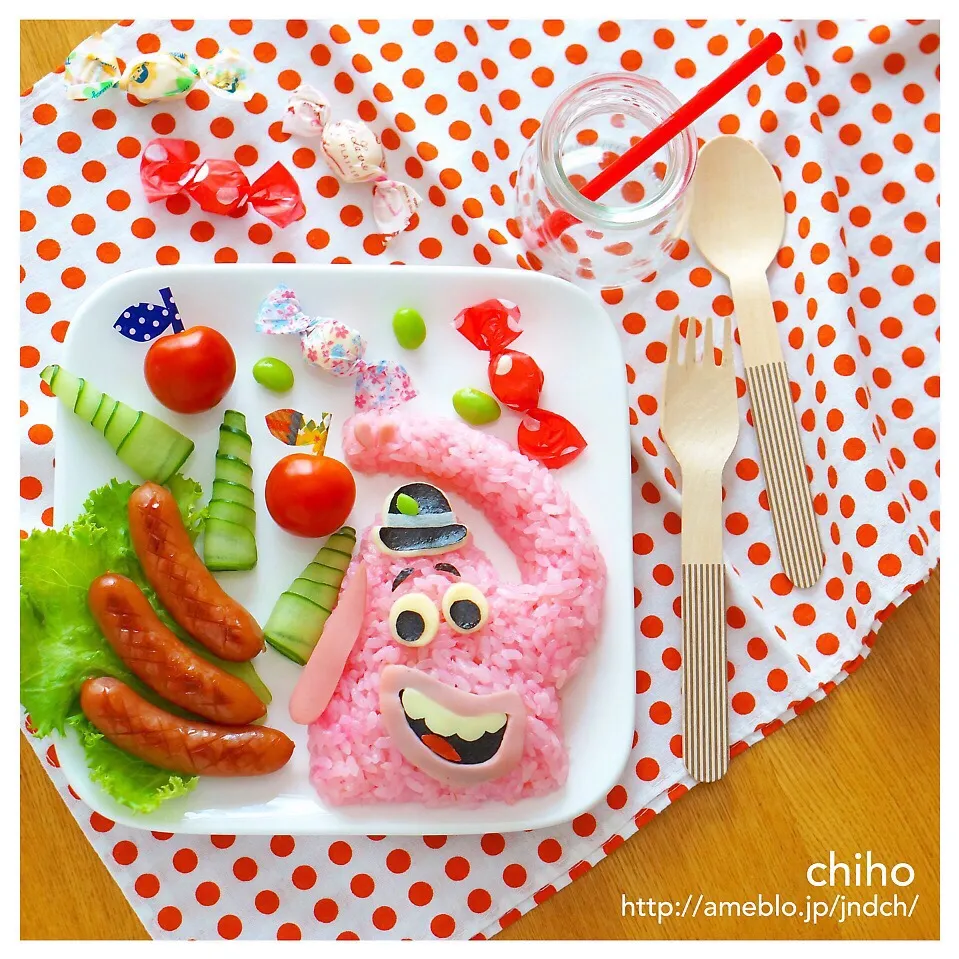 Snapdishの料理写真:インサイドヘッド☆ビンボンのお子さまランチ♡|chihoさん