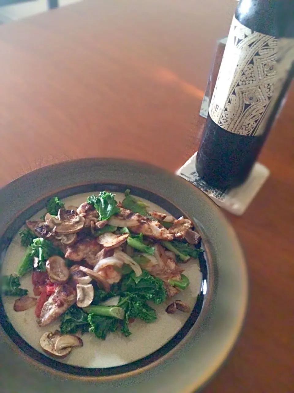 Balsamic chicken with kale|Veronica Cruzさん