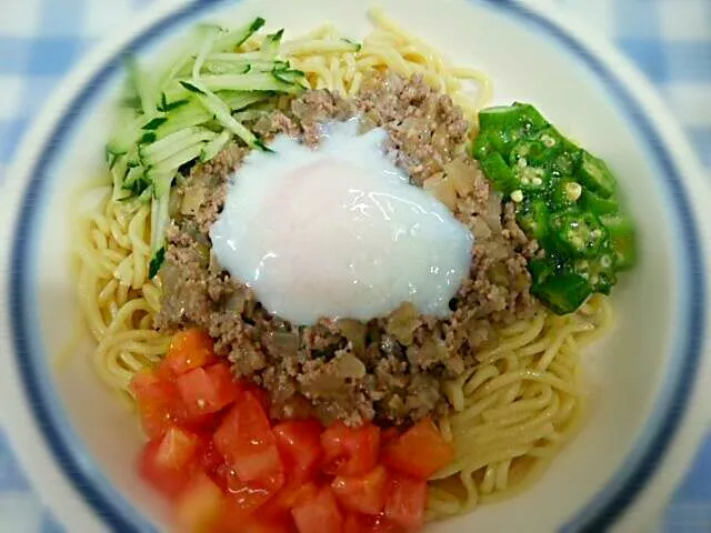 ねぎ塩ジャージャー麺|よっしー(=^ェ^=)さん