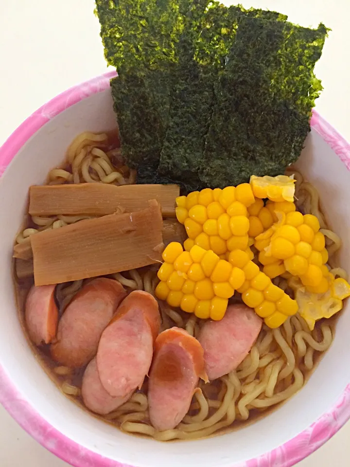 娘ちゃんのリクエストでラーメンlunch♡8/7|ちび太さん