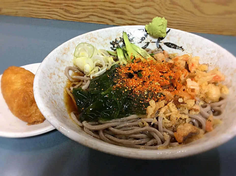 冷やしたぬき蕎麦😋|アライさんさん