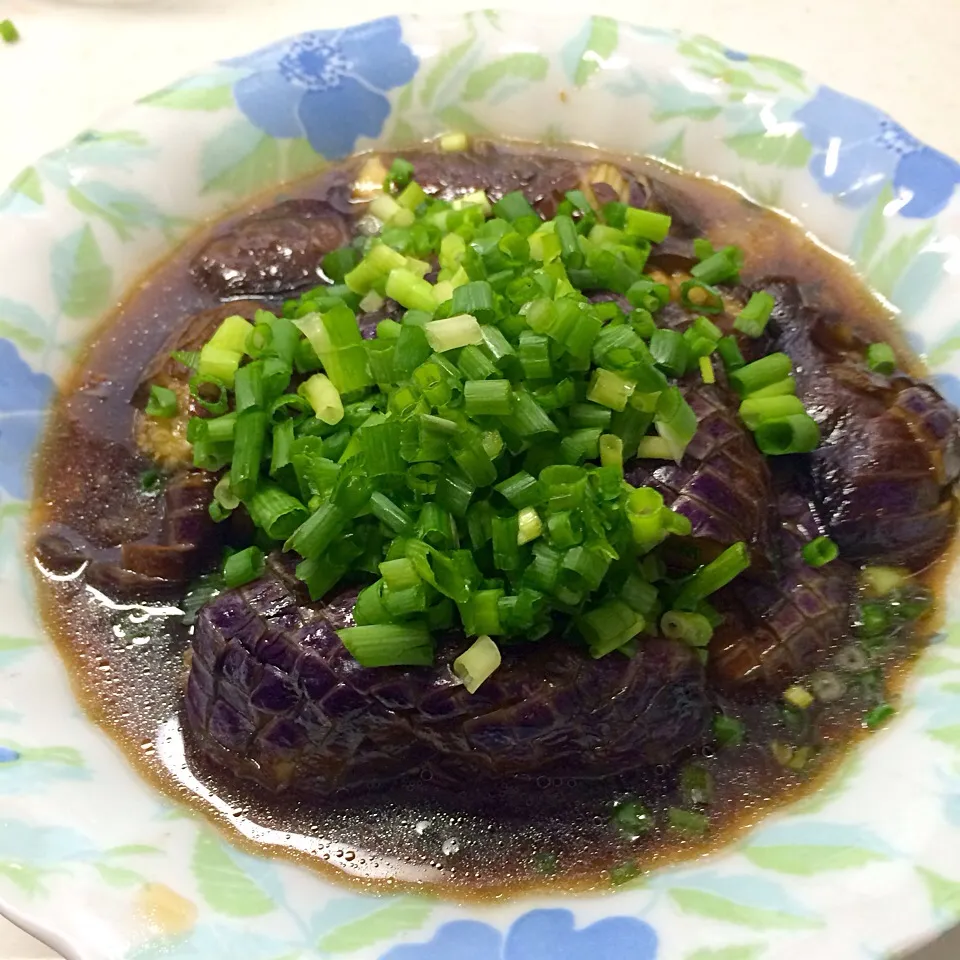 夏休み昼ご飯〜ナスの大量消費パート2😁これは美味しい😍ばぁばの甘辛ナス煮|ゆうみん（4人の母ちゃん）さん