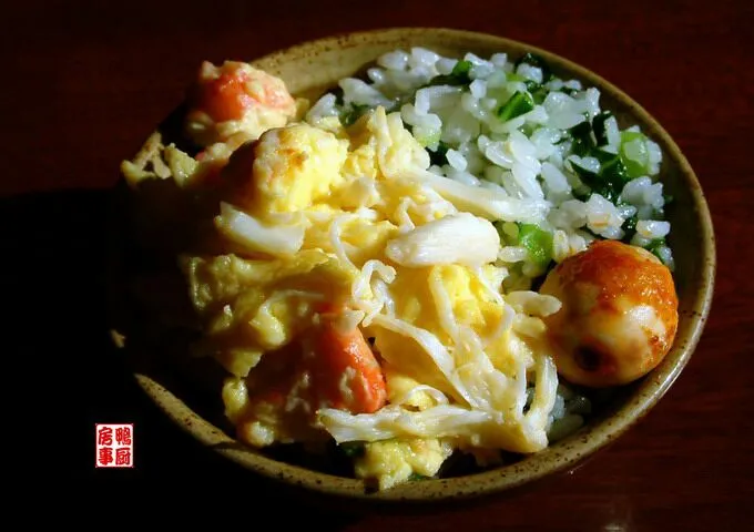 scrambled egg with king crab 2|steven z.y.さん