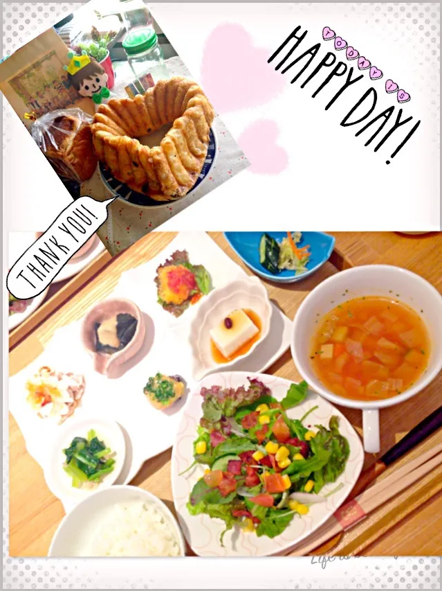 Snapdishの料理写真:友達とのランチデート😊💕|ばってぃーまま＠♪さん