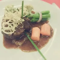 lamb with rosemary sauce|jeni madhiさん