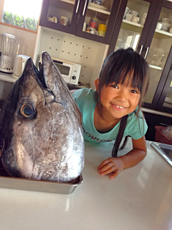 Today's dinner ' オーブンにお任せ♪　～マグロの兜焼き～|viviさん