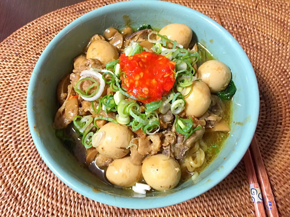 Mie ayam telor puyuh|yeni kartikasariさん