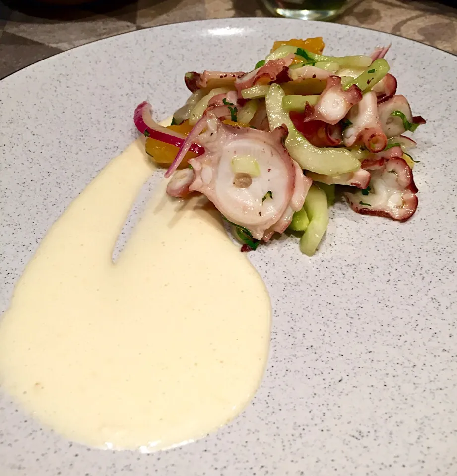 Ceviche jurel con pulpo|Eduardo Mestre Sさん