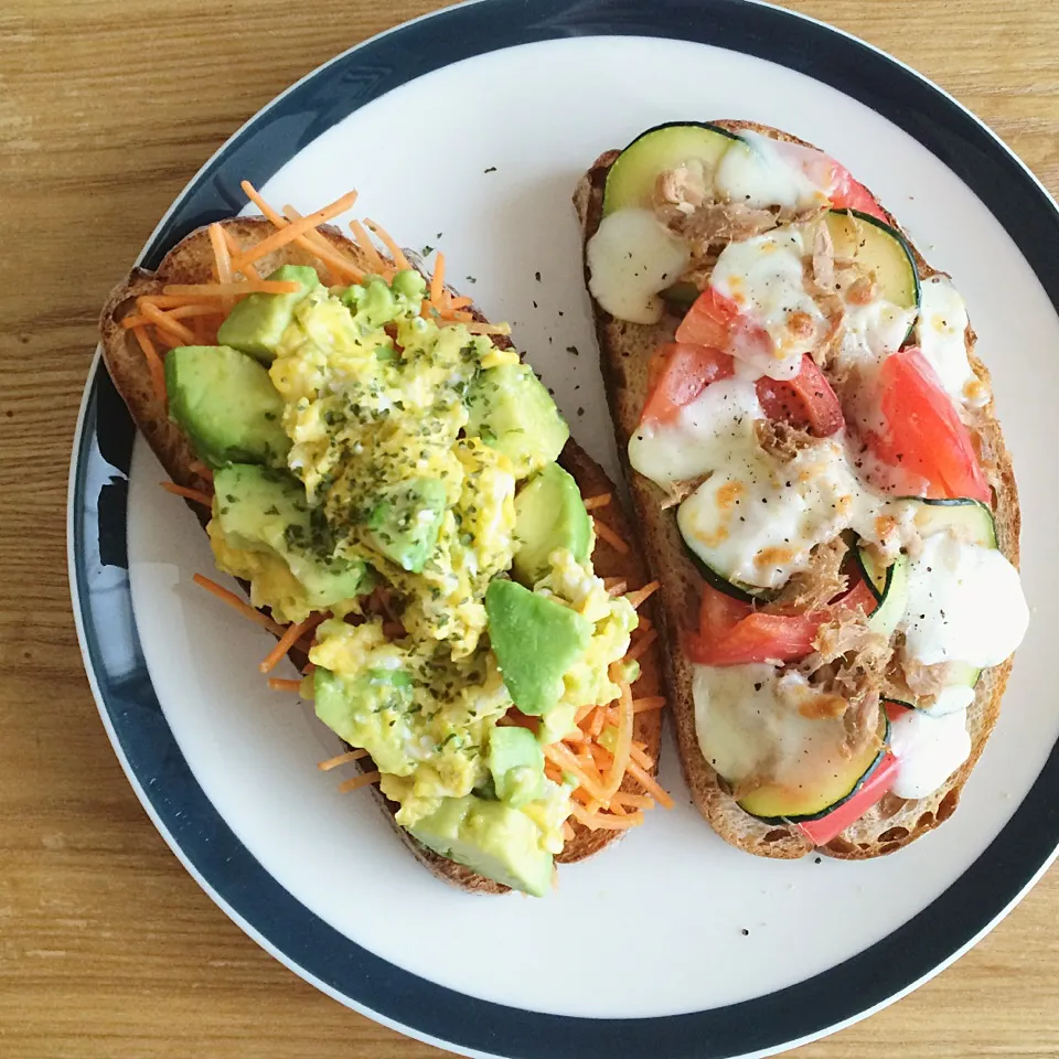 salad open sandwiches|leeさん