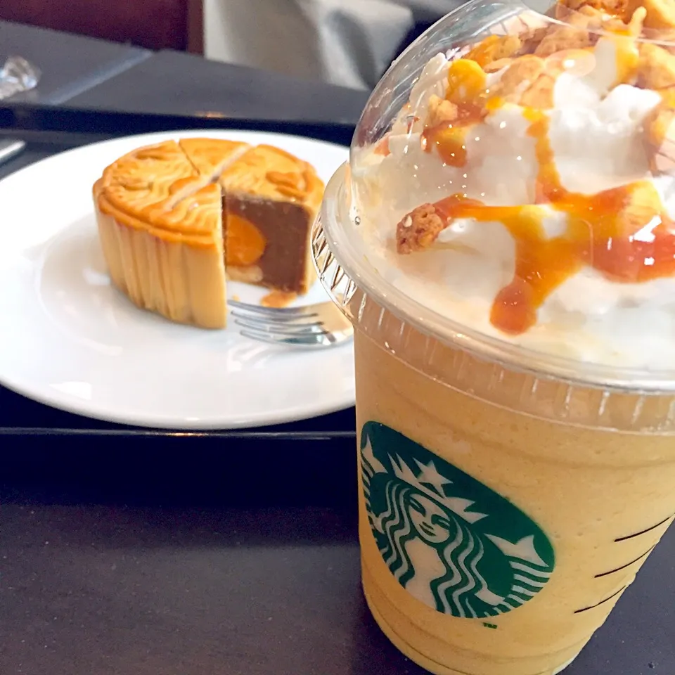 Honey comb orange frappe|PhUnGさん