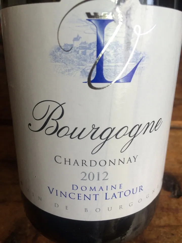 Vincent Latour - Bourgogne Blanc 2012|kuuneruさん