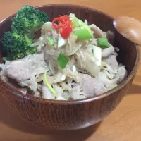 壽喜燒牛肉丼飯|dev leeさん