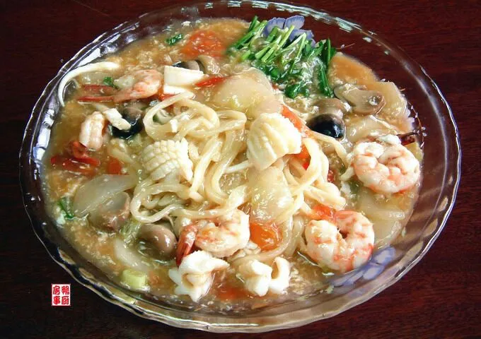 海鲜卤面。。。seafood noodle|steven z.y.さん