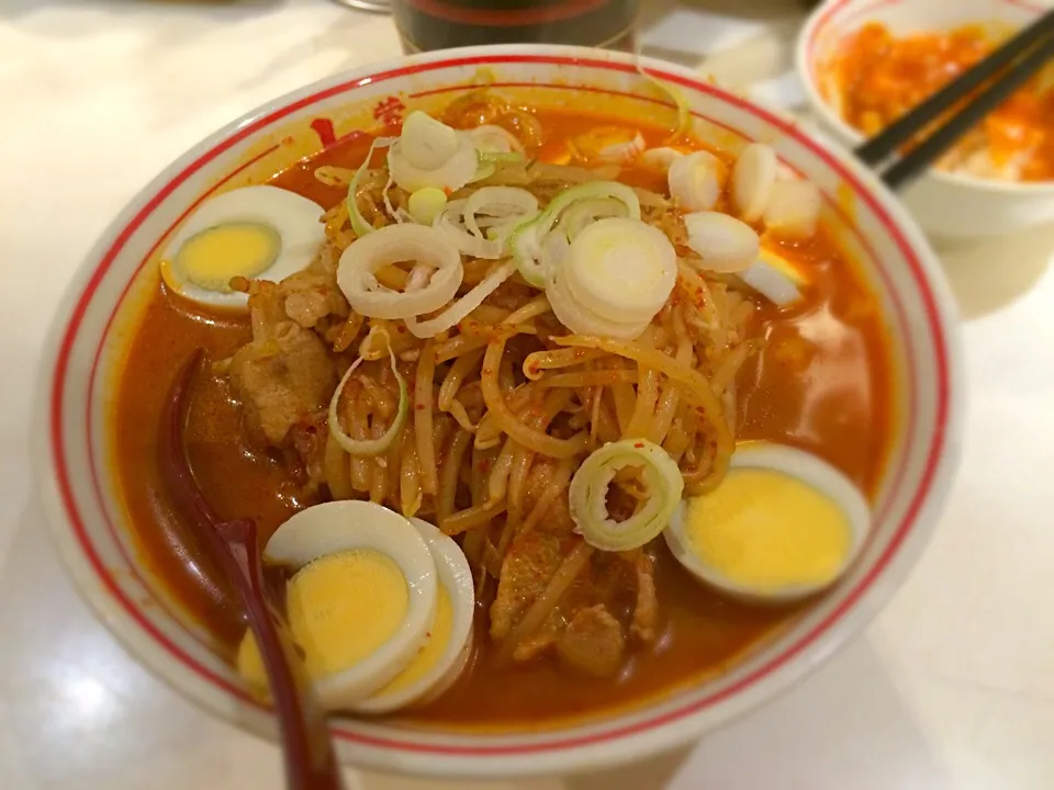 味噌卵麺 ８辛|土屋幸治さん