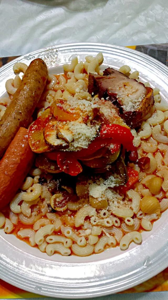 Ratatouille with sausage, pork|Goh-sanさん