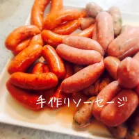 Snapdishの料理写真:手作りソーセージ|腹ペコリーナさん