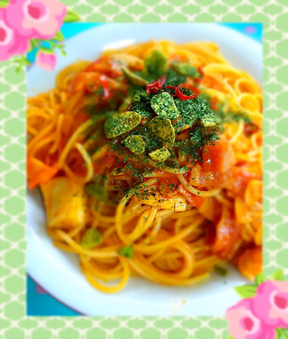 シーフードスパゲッティ🍝|Lunaさん