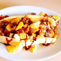 Snapdishの料理写真:Banana split|Gui Kyoko Xiaoさん