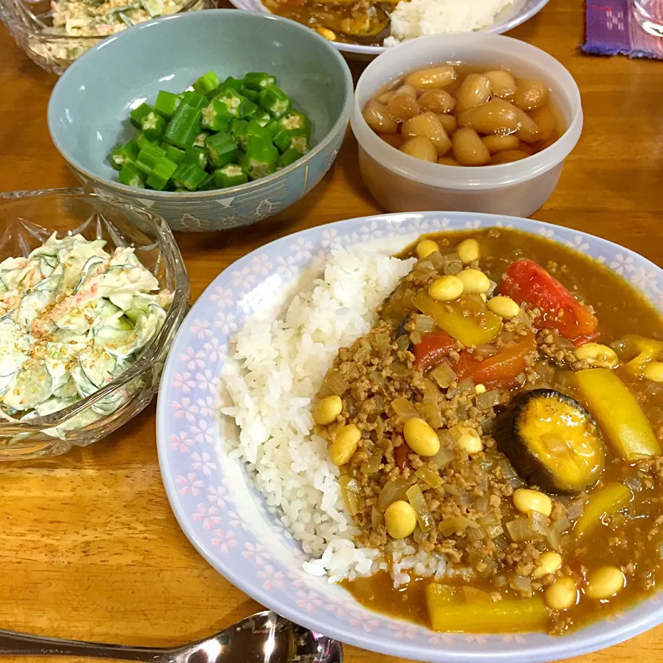 夏野菜カレー*\(^o^)/*|すかラインさん