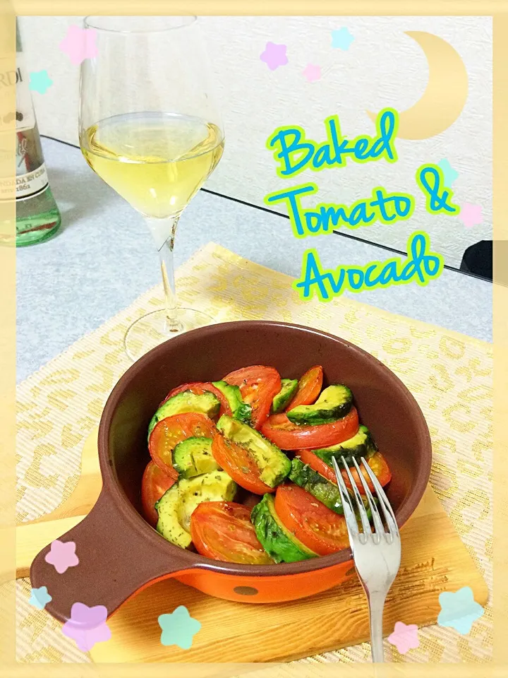 Baked tomatm&avocado🍅|みきぴょん♪さん